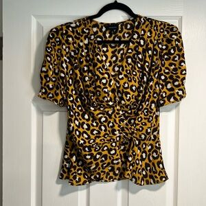 Who What Wear Print Blouse